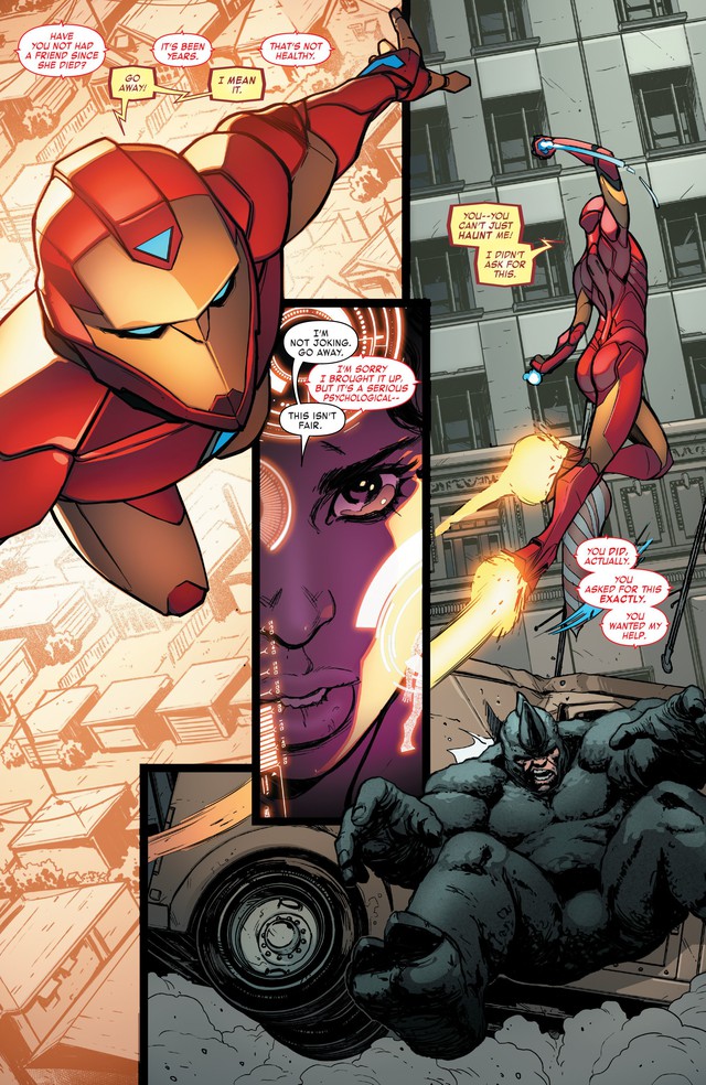 Comics Trivia: Khám phá sức mạnh của Ironheart Riri Williams, cô nàng kế thừa vị trí Iron Man sau trận chiến với Captain Marvel - Ảnh 5.