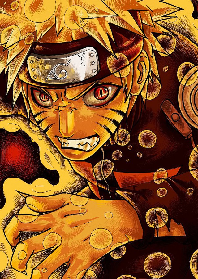 Mãn nhãn khi các nhân vật trong Naruto được vẽ lại theo phong cách lạ mà chất - Ảnh 10.