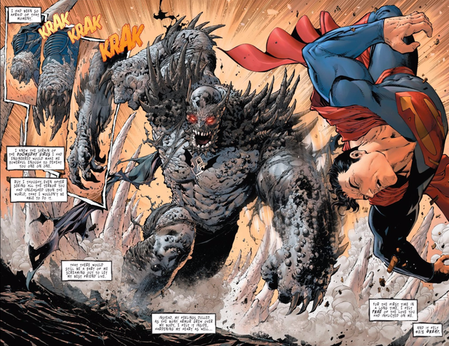 Comics Trivia: Cắm cọc xuyên người Superman, Batman kết hợp Doomsday trở thành con quái vật The Devastator - Ảnh 1.