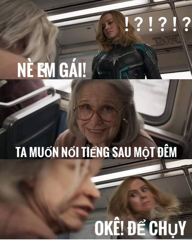 Giải thích lý do Captain Marvel đánh bà cụ thân thiện trong trailer và loạt ảnh chế về meme hot nhất đêm qua - Ảnh 7.