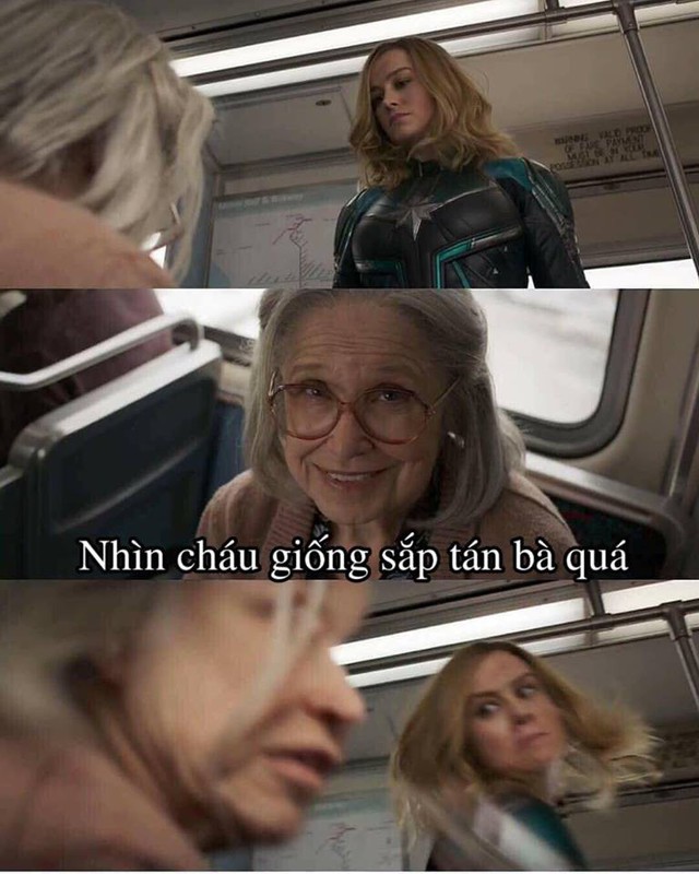 Giải thích lý do Captain Marvel đánh bà cụ thân thiện trong trailer và loạt ảnh chế về meme hot nhất đêm qua - Ảnh 10.