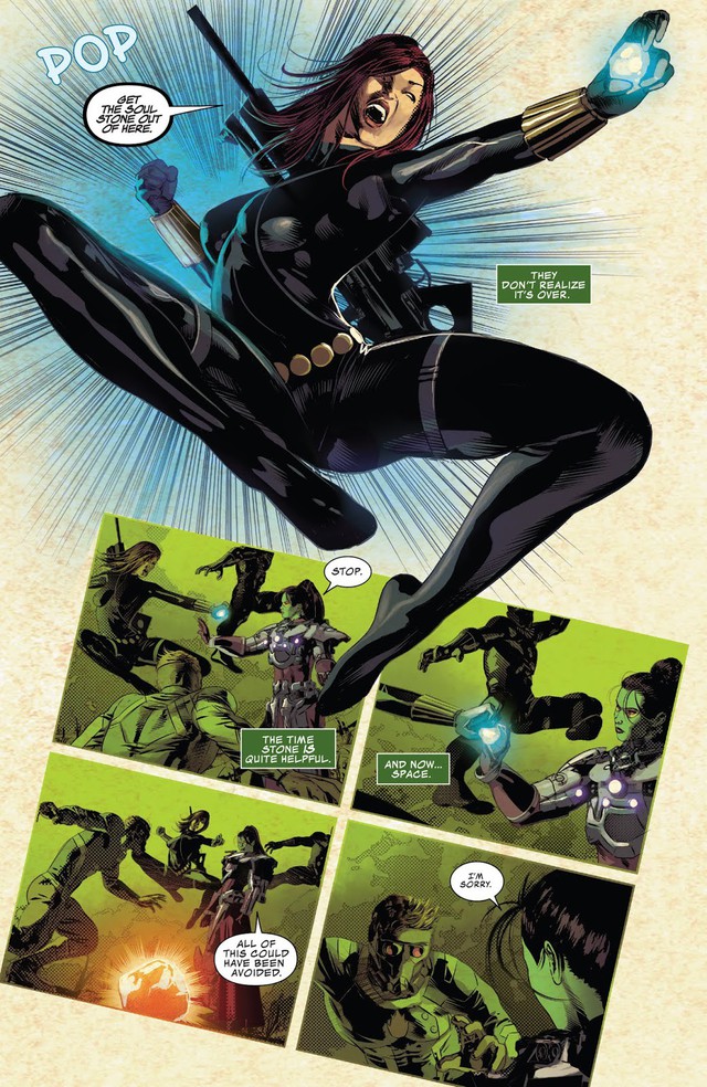 Comics Trivia: Sẽ ra sao nếu Gamora sở hữu 6 viên Đá Vô cực? Xử trảm các siêu anh hùng là điều đầu tiên - Ảnh 4.