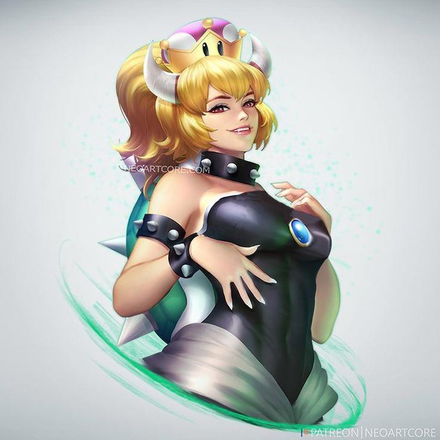 Chiêm ngưỡng những bức hình đáng yêu nhất về Bowsette - nàng công chúa ngược đời nhất của Mario - Ảnh 1.