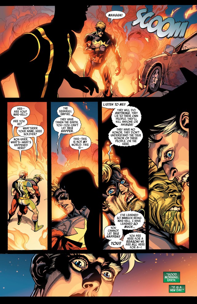 Comics Trivia: Những siêu anh hùng đã từng bị Skrull giả mạo - Captain Marvel và Captain America cũng không phải ngoại lệ - Ảnh 8.