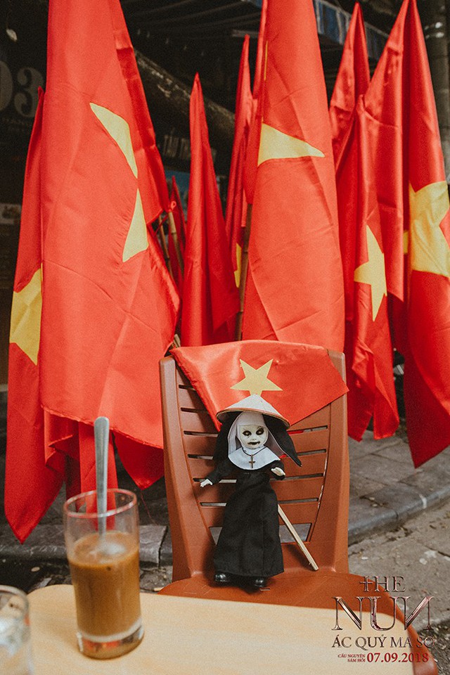 Vui là chính: Ma sơ Valak đến Việt Nam nghỉ lễ Quốc Khánh trước ngày ra rạp - Ảnh 14.