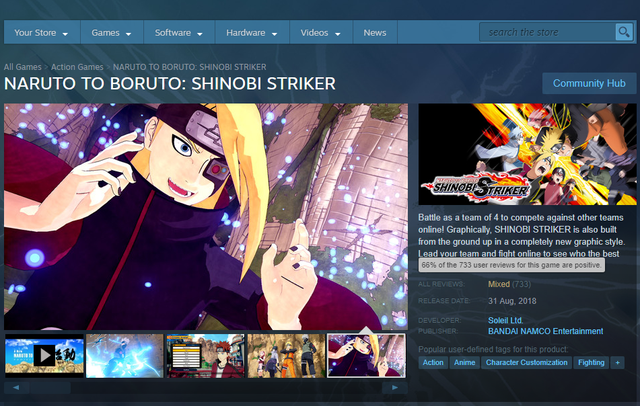 Gây thất vọng tràn trề, Naruto to Boruto đang “ăn gạch” trên Steam - Ảnh 1.
