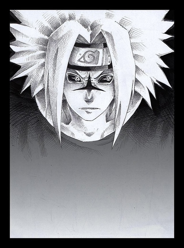 Chiêm ngưỡng bộ ảnh trắng đen đầy bí ẩn và ma mị của các nhân vật trong Naruto - Ảnh 16.