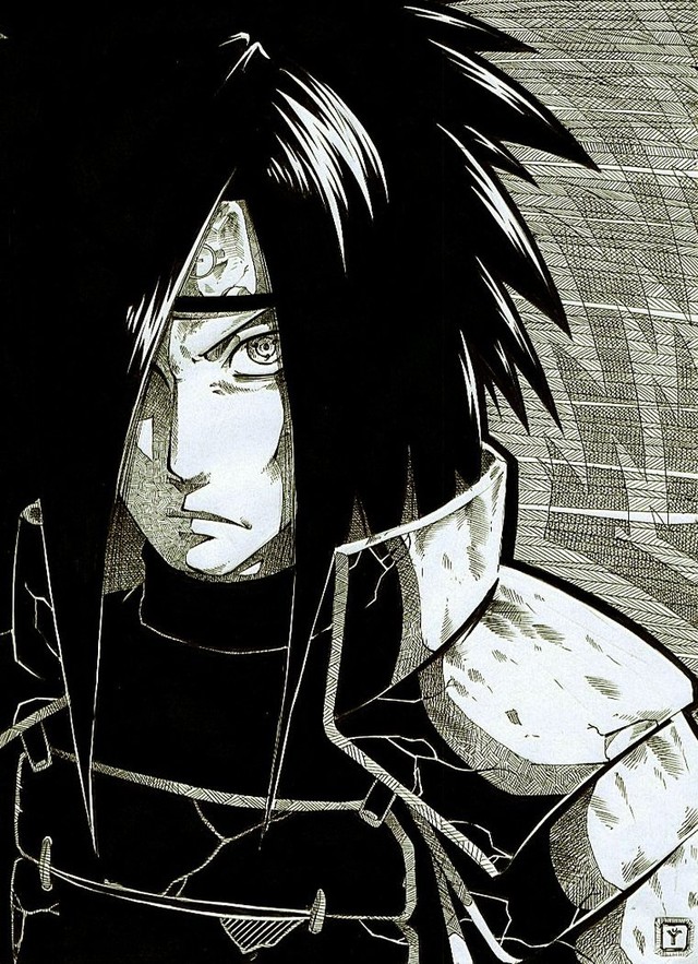 Chiêm ngưỡng bộ ảnh trắng đen đầy bí ẩn và ma mị của các nhân vật trong Naruto - Ảnh 21.