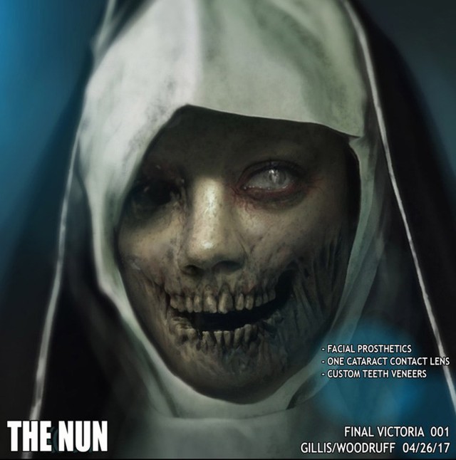 Hé lộ những bản phác thảo đầu tiên về ác quỷ Valak và các nhân vật trong The Nun - Ảnh 5.