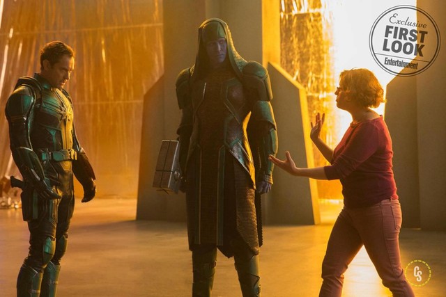 Captain Marvel, nữ siêu anh hùng sẽ đánh bại Thanos tiết lộ những hình ảnh đầu tiên - Ảnh 5.