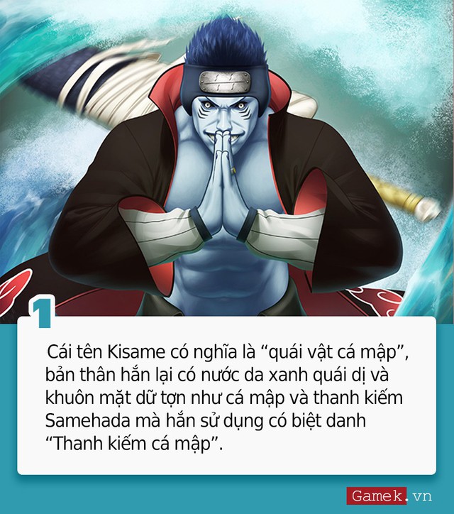 10 thông tin thú vị xung quanh Kisame Hoshigaki, Vĩ thú không đuôi trong Naruto - Ảnh 1.