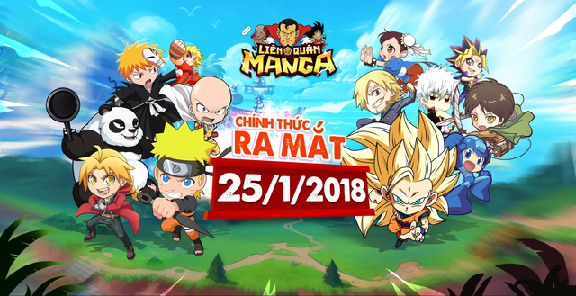 Liên quân Manga - Game mobile chiến thuật 