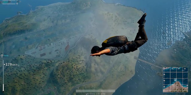  Nhảy dù sai địa điểm là lỗi thường gặp của phần lớn game thủ mới chơi PUBG 