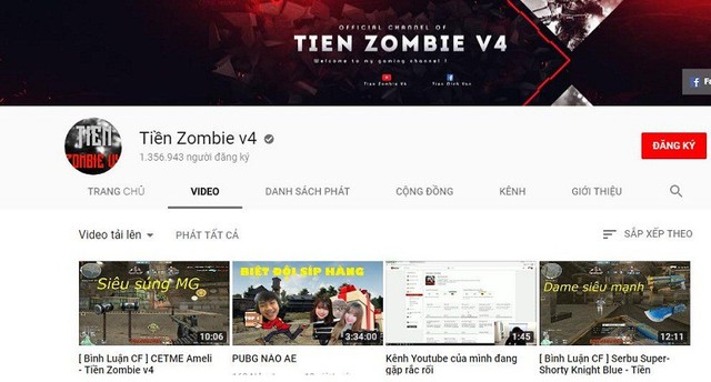 Đột Kích: Lỡ PR cho Garena Live, Hot youtuber 1,3 triệu “sub” Tiền Zombie V4 bị Youtube cấm stream 3 tháng