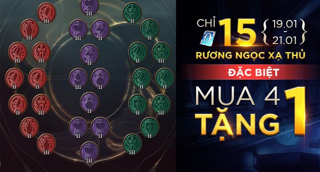 Liên Quân Mobile: Cơ hội sở hữu ngọc cấp 3 dành cho xạ thủ chỉ với 15 quân huy