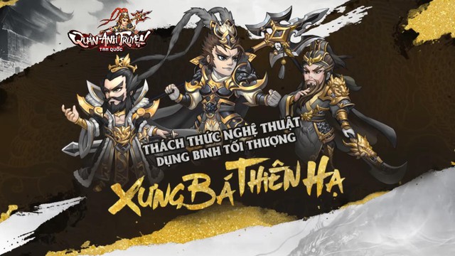 Slogan đầy thách thức của Tam Quốc Quần Anh Truyện khiến game thủ “nóng mắt”