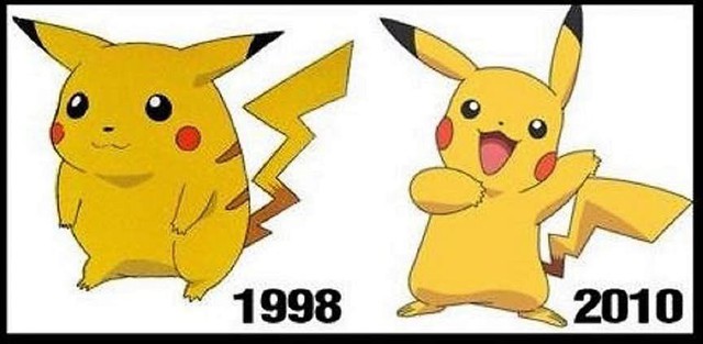  Dễ dàng so sánh hai phiên bản gầy và béo của Pikachu 