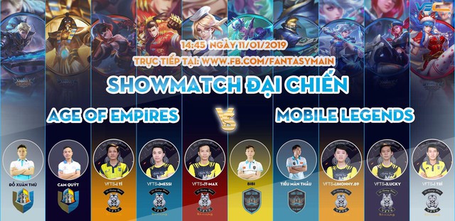 Sao AOE Việt và VEC Fantasy Main đại chiến Show Match Mobile Legends - Ảnh 3.