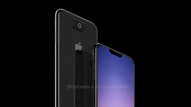 Rò rỉ thiết kế mới của iPhone 11 với 3 camera sau nằm ngang - Ảnh 1.