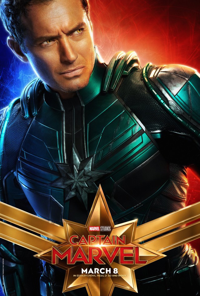 Captain Marvel tung loạt poster cực chất, đến con sen mèo Goose cũng có ảnh riêng - Ảnh 5.