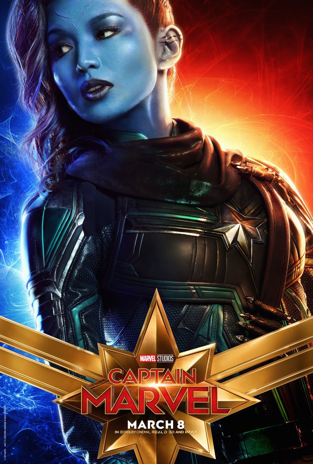 Captain Marvel tung loạt poster cực chất, đến con sen mèo Goose cũng có ảnh riêng - Ảnh 6.