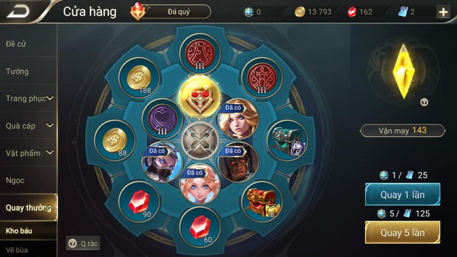 Liên Quân Mobile: Garena rất chậm chạp trong việc làm mới vòng quay Kho Báu - Ảnh 2.