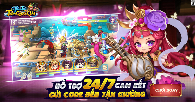 Game quẩy Tết: Tiểu Tiểu Tam Quốc Chí chính thức ra mắt, tặng 2.000 Giftcode đua top - Ảnh 1.