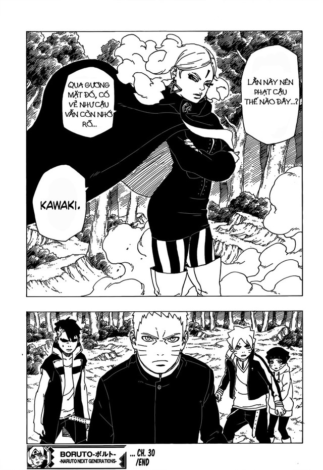 Sốc: Giao chiến với ác nữ Delta, Naruto gục ngã và bị đâm xuyên bụng trong Boruto 31 - Ảnh 1.