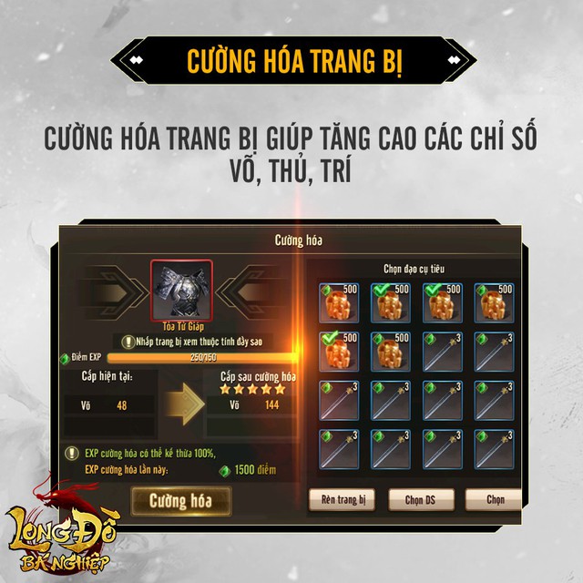 [Infographic] 8 bí kíp tăng sức mạnh nhanh chóng cho tân thủ Long Đồ Bá Nghiệp - Ảnh 7.