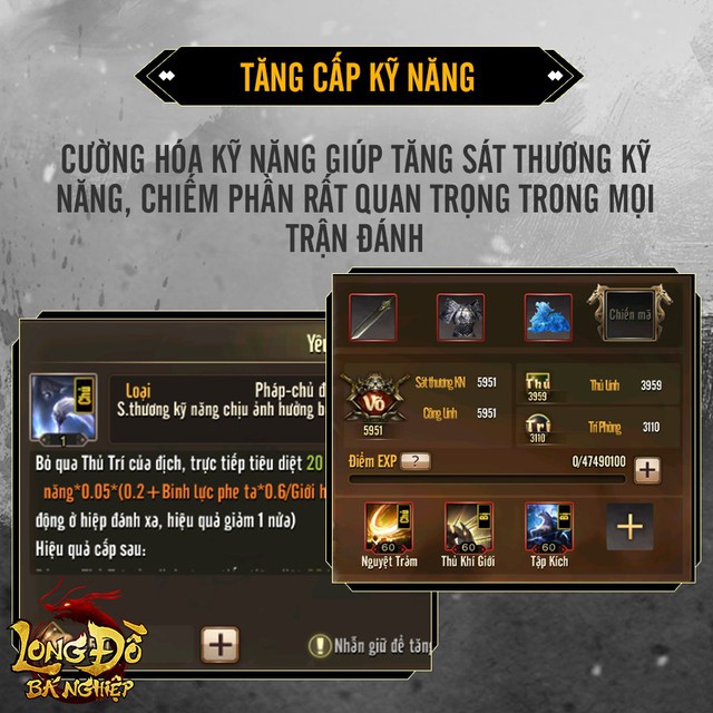 [Infographic] 8 bí kíp tăng sức mạnh nhanh chóng cho tân thủ Long Đồ Bá Nghiệp - Ảnh 8.