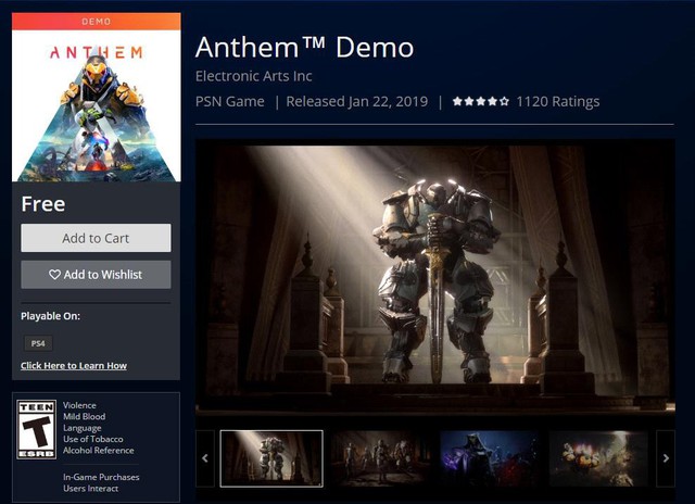 Anthem mở cửa miễn phí 100%, game thủ tha hồ cày kéo trong dịp Tết - Ảnh 2.