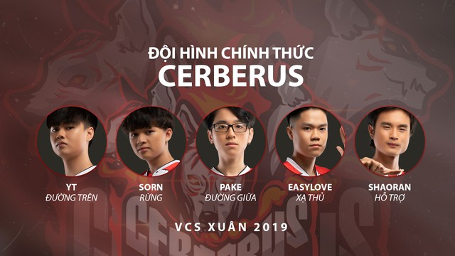 LMHT: SGD của Optimus, Cherry Esports và Cerberus công bố đội hình VCS mùa Xuân 2019 - Ảnh 3.