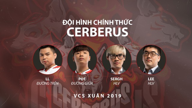 LMHT: SGD của Optimus, Cherry Esports và Cerberus công bố đội hình VCS mùa Xuân 2019 - Ảnh 4.