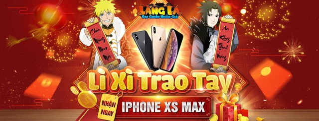 Chưa đến Tết, gamer Làng Lá Phiêu Lưu Ký đã rủ nhau tặng Lì Xì để nhận ngay… iPhone XS MAX - Ảnh 1.