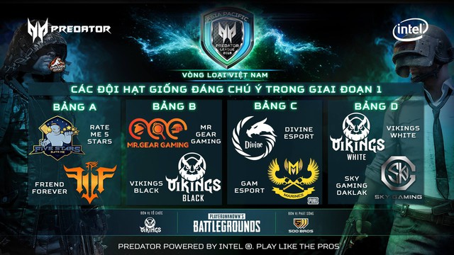 Divine Esport, Refund, Vikings White và những cái tên đình đám tại giải PUBG lớn nhất Việt Nam Predator League 2019 - Ảnh 3.