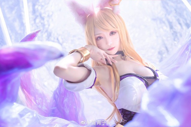 LMHT: Đứng hình với tác phẩm cosplay K/DA Ahri khiến người xem nóng mắt hơn cả bản gốc - Ảnh 5.