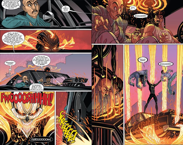 Truyền thuyết về Robbie Reyes, Ghost Rider siêu ngầu chơi hẳn ô tô chứ không phải xe máy hay cưỡi ngựa - Ảnh 3.
