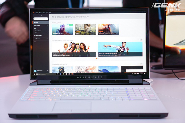 [CES 2019] Dell trình làng laptop Alienware Area m51 với cấu hình khủng, thiết kế cyberpunk, giá từ 2.550 USD - Ảnh 6.
