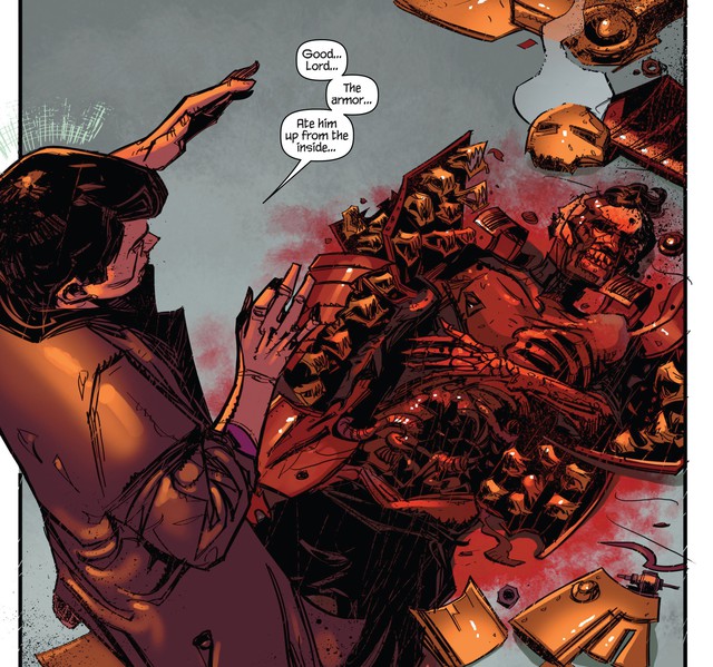 Arno Stark cùng bộ giáp God-Killer sẽ... thay thế Iron Man Tony Stark trong truyện tranh? - Ảnh 2.