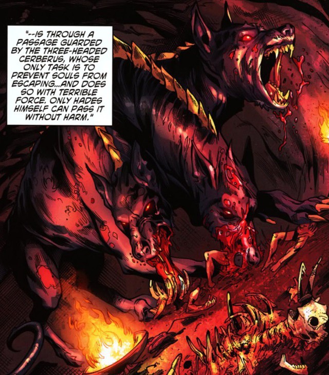 Trong vũ trụ DC, Cerberus - chó 3 đầu canh cửa Địa Ngục là con quái vật như thế nào? - Ảnh 3.