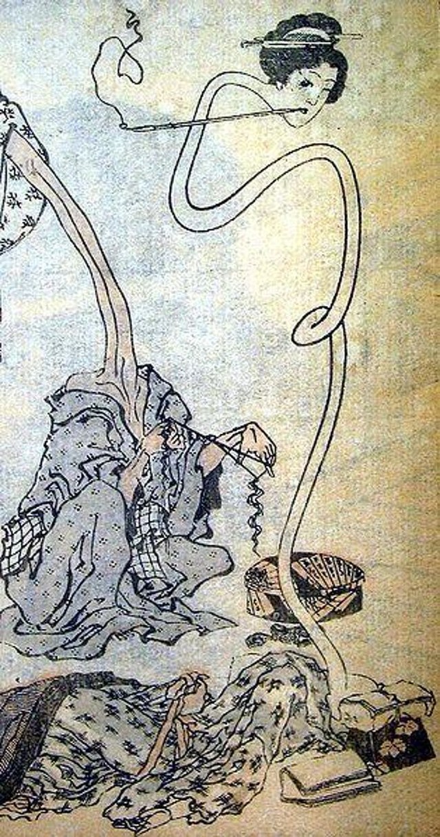 Tìm hiểu về Rokuro Kubi: Những con yêu quái cổ dài hơn cả hươu cao cổ - Ảnh 3.