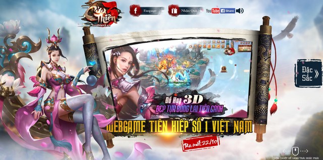 Hàng hiếm làng game Việt Cửu Thiên 3 chính thức ra mắt 22/10 - Ảnh 1. Hàng hiếm làng game Việt Cửu Thiên 3 chính thức ra mắt 22/10 - Ảnh 1.