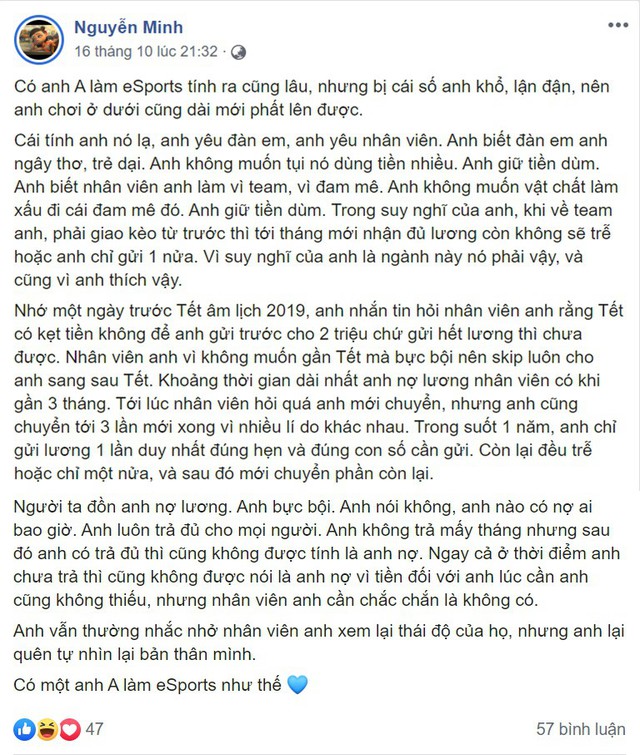 LMHT: Quản lý cũ của SGD bị tố nợ lương nhân viên, tuyển thủ rời đội cũng chưa nhận được tiền - Ảnh 6.