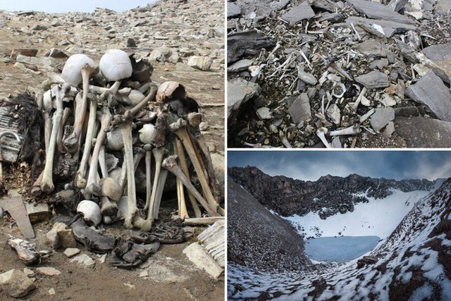Bí ẩn chưa có lời giải về hồ nước chứa đầy xương người trên dãy Himalayas - Ảnh 2.