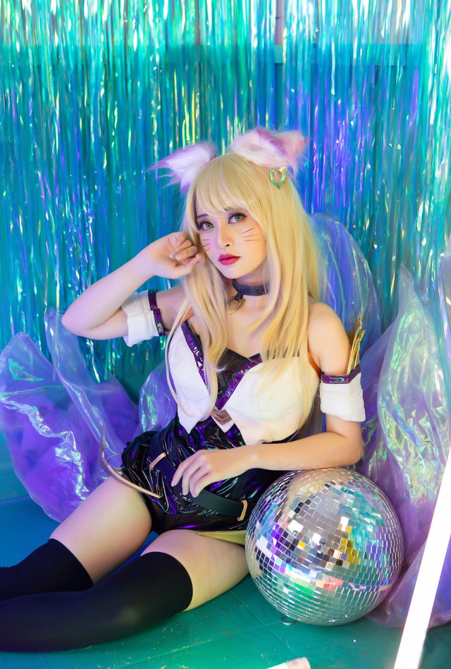 Chiêm ngưỡng nhan sắc của Thảo Ngân - nữ streamer LMHT có sở thích cosplay gợi cảm - Ảnh 3.