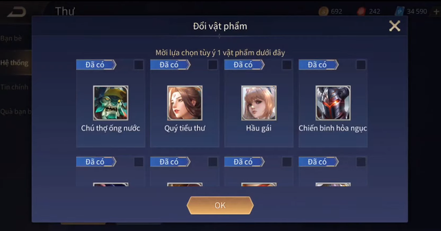 Liên Quân Mobile: Chi 1,1 triệu đồng cho Murad Siêu Việt 2.0, game thủ nhận thêm 4 skin và 1 tướng - Ảnh 4. Liên Quân Mobile: Chi 1,1 triệu đồng cho Murad Siêu Việt 2.0, game thủ nhận thêm 4 skin và 1 tướng - Ảnh 4.