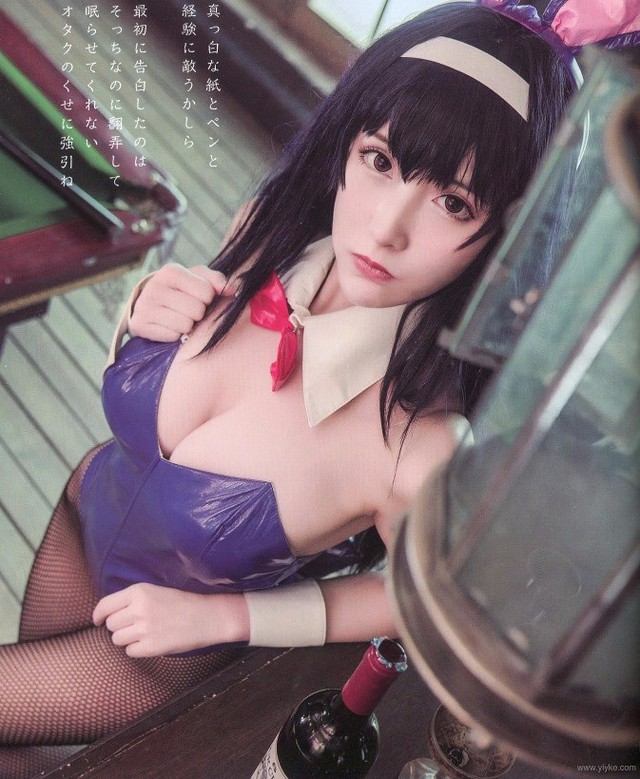 Chảy máu mũi với loạt ảnh cosplay cô nàng Kasumigaoka Utaha khoe vòng 1 nở nang - Ảnh 20.