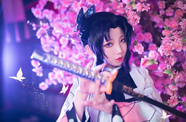 Trùng trụ Kochou Shinobu thoát tục tựa tiên nữ qua loạt ảnh cosplay đẹp mê hồn - Ảnh 8.