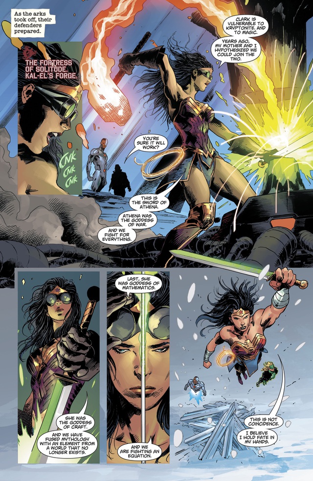Không chỉ Batman, Wonder Woman cũng có chiến lược để hạ gục Justice League? - Ảnh 7.