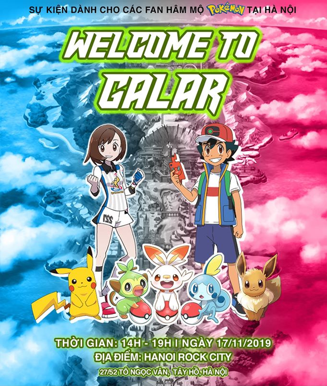 Sự kiện Pokemon hot nhất năm: Welcome to Galar đang chờ đón fan hâm mộ! - Ảnh 2.